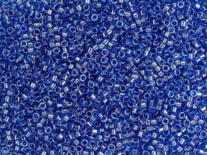 TOHO Treasure 11/0 Dark Blue-Lined Lt Sapphire Seed Bead 2.5-Inch Tube TOHO Treasure 11/0 Dark Blue-Lined Lt Sapphire Seed Bead 2.5-Inch Tube