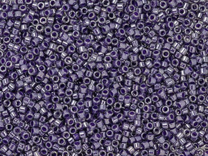 TOHO Treasure 11/0 Eggplant-Lined Crystal Seed Bead 2.5-Inch Tube TOHO Treasure 11/0 Eggplant-Lined Crystal Seed Bead 2.5-Inch Tube