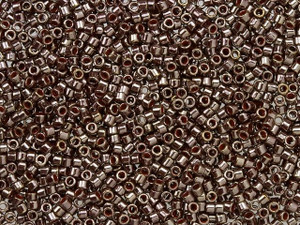 TOHO Treasure 11/0 Gold-Lustered Opaque Brown Seed Bead 2.5-Inch Tube TOHO Treasure 11/0 Gold-Lustered Opaque Brown Seed Bead 2.5-Inch Tube