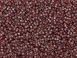 TOHO Treasure 11/0 Green-Lined Siam Seed Bead 2.5-Inch Tube TOHO Treasure 11/0 Green-Lined Siam Seed Bead 2.5-Inch Tube
