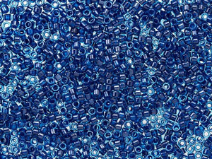 TOHO Treasure 11/0 Inside-Color Aqua/Capri-Lined Seed Bead 2.5-Inch Tube TOHO Treasure 11/0 Inside-Color Aqua/Capri-Lined Seed Bead 2.5-Inch Tube