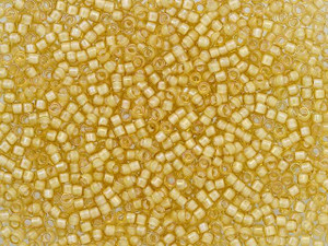 TOHO Treasure 11/0 Inside-Color Jonquil/White-Lined Seed Bead 2.5-Inch Tube TOHO Treasure 11/0 Inside-Color Jonquil/White-Lined Seed Bead 2.5-Inch Tube
