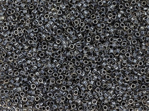 TOHO Treasure 11/0 Jet-Lined Crystal Seed Bead 2.5-Inch Tube TOHO Treasure 11/0 Jet-Lined Crystal Seed Bead 2.5-Inch Tube