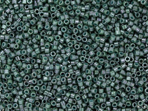 TOHO Treasure 11/0 Marbled Dark Turquoise Seed Bead 2.5-Inch Tube TOHO Treasure 11/0 Marbled Dark Turquoise Seed Bead 2.5-Inch Tube