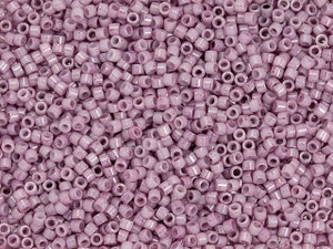 TOHO Treasure 11/0 Marbled Pink Sky White Seed Bead 2.5-Inch Tube TOHO Treasure 11/0 Marbled Pink Sky White Seed Bead 2.5-Inch Tube