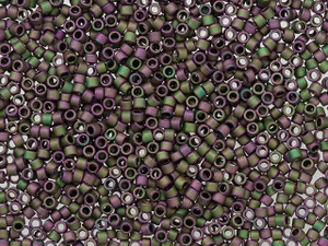 TOHO Treasure 11/0 Matte Iris Violet Seed Bead 2.5-Inch Tube TOHO Treasure 11/0 Matte Iris Violet Seed Bead 2.5-Inch Tube