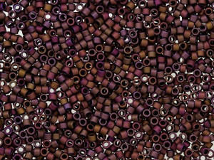TOHO Treasure 11/0 Matte Mauve Mocha Seed Bead 2.5-Inch Tube TOHO Treasure 11/0 Matte Mauve Mocha Seed Bead 2.5-Inch Tube