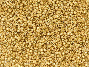 TOHO Treasure 11/0 Metallic 24K Gold-Plated, Seed Bead 2.5-Inch Tube TOHO Treasure 11/0 Metallic 24K Gold-Plated, Seed Bead 2.5-Inch Tube