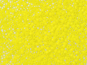 TOHO Treasure 11/0 Opaque Dandelion Seed Bead 2.5-Inch Tube TOHO Treasure 11/0 Opaque Dandelion Seed Bead 2.5-Inch Tube