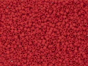 TOHO Treasure 11/0 Opaque Frosted Cherry Seed Bead 2.5-Inch Tube TOHO Treasure 11/0 Opaque Frosted Cherry Seed Bead 2.5-Inch Tube