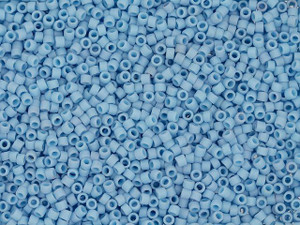 TOHO Treasure 11/0 Opaque Matte Prairie Sky Seed Bead 2.5-Inch Tube TOHO Treasure 11/0 Opaque Matte Prairie Sky Seed Bead 2.5-Inch Tube