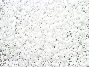 TOHO Treasure 11/0 Opaque White Seed Bead 2.5-Inch Tube TOHO Treasure 11/0 Opaque White Seed Bead 2.5-Inch Tube