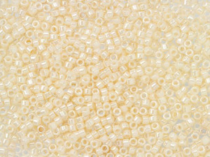 TOHO Treasure 11/0 Opaque-Lustered Light Beige Seed Bead 2.5-Inch Tube TOHO Treasure 11/0 Opaque-Lustered Light Beige Seed Bead 2.5-Inch Tube