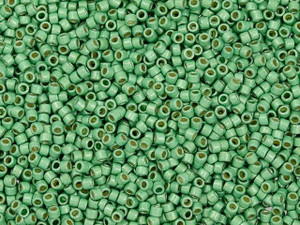 TOHO Treasure 11/0 PermaFinish Galvanized Matte Mint Green Seed Bead 2.5-Inch Tube TOHO Treasure 11/0 PermaFinish Galvanized Matte Mint Green Seed Bead 2.5-Inch Tube