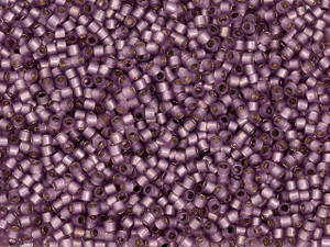 TOHO Treasure 11/0 PermaFinish Translucent Silver-Lined Amethyst Seed Bead 2.5-Inch Tube TOHO Treasure 11/0 PermaFinish Translucent Silver-Lined Amethyst Seed Bead 2.5-Inch Tube