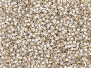 TOHO Treasure 11/0 PermaFinish Translucent Silver-Lined Cloud Seed Bead 2.5-Inch Tube TOHO Treasure 11/0 PermaFinish Translucent Silver-Lined Cloud Seed Bead 2.5-Inch Tube