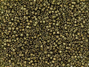 TOHO Treasure 11/0 Prairie Green Gold Luster Seed Bead 2.5-Inch Tube TOHO Treasure 11/0 Prairie Green Gold Luster Seed Bead 2.5-Inch Tube