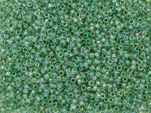 TOHO Treasure 11/0 Shamrock-Lined Crystal Rainbow Seed Bead 2.5-Inch Tube TOHO Treasure 11/0 Shamrock-Lined Crystal Rainbow Seed Bead 2.5-Inch Tube