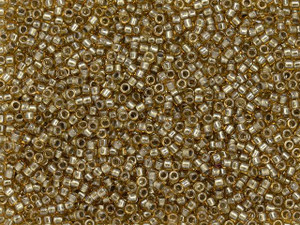 TOHO Treasure 11/0 Silver-Lined Citrine Seed Bead 2.5-Inch Tube TOHO Treasure 11/0 Silver-Lined Citrine Seed Bead 2.5-Inch Tube