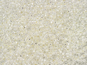 TOHO Treasure 11/0 Silver-Lined Crystal Seed Bead 2.5-Inch Tube TOHO Treasure 11/0 Silver-Lined Crystal Seed Bead 2.5-Inch Tube