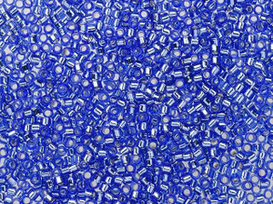 TOHO Treasure 11/0 Silver-Lined Sapphire Seed Bead 2.5-Inch Tube TOHO Treasure 11/0 Silver-Lined Sapphire Seed Bead 2.5-Inch Tube