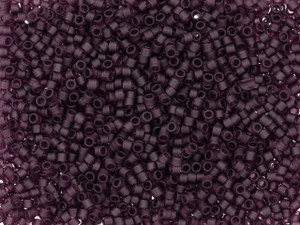 TOHO Treasure 11/0 Transparent Frosted Amethyst Seed Bead 2.5-Inch Tube TOHO Treasure 11/0 Transparent Frosted Amethyst Seed Bead 2.5-Inch Tube