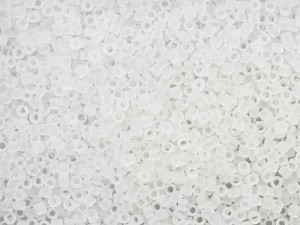 TOHO Treasure 11/0 Transparent Frosted Crystal Seed Bead 2.5-Inch Tube TOHO Treasure 11/0 Transparent Frosted Crystal Seed Bead 2.5-Inch Tube