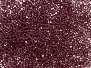 TOHO Treasure 11/0 Transparent Frosted Medium Amethyst Seed Bead 2.5-Inch Tube TOHO Treasure 11/0 Transparent Frosted Medium Amethyst Seed Bead 2.5-Inch Tube