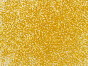 TOHO Treasure 11/0 Transparent Light Topaz Seed Bead 2.5-Inch Tube TOHO Treasure 11/0 Transparent Light Topaz Seed Bead 2.5-Inch Tube