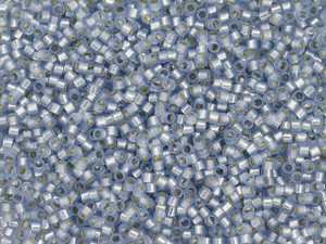 TOHO Treasure 11/0 Transparent Silver-Lined Ice Blue Seed Bead 2.5-Inch Tube TOHO Treasure 11/0 Transparent Silver-Lined Ice Blue Seed Bead 2.5-Inch Tube