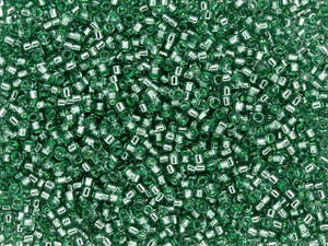 TOHO Treasure 11/0 Transparent Silver-Lined Jade Seed Bead 2.5-Inch Tube TOHO Treasure 11/0 Transparent Silver-Lined Jade Seed Bead 2.5-Inch Tube