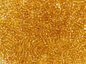 TOHO Treasure 11/0 Transparent Topaz Seed Bead 2.5-Inch Tube TOHO Treasure 11/0 Transparent Topaz Seed Bead 2.5-Inch Tube
