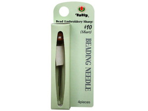 Tulip Bead Embroidery (Sharp) Needle No 10 Short (4 pack) Tulip Bead Embroidery (Sharp) Needle No 10 Short (4 pack)