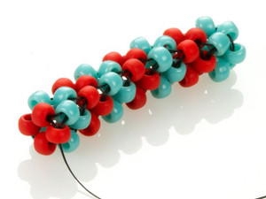 Cubic Right Angle Weave (CRAW) Beaded Rope Video Cubic Right Angle Weave (CRAW) Beaded Rope Video