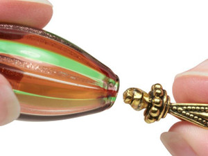 Glue-In Bead Caps and Bails Video Glue-In Bead Caps and Bails Video