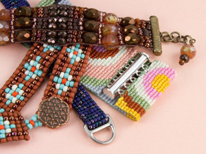 Loomed Bracelet Closures Loomed Bracelet Closures