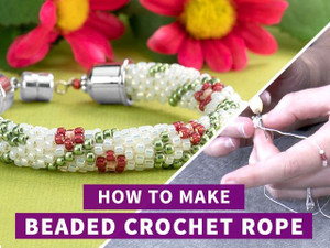 Making Beaded Crochet Ropes Making Beaded Crochet Ropes