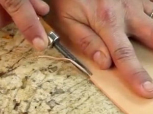 Metal Complex Leather Edge Beveler Video Metal Complex Leather Edge Beveler Video