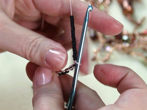 Simple Crochet with Beads Video Simple Crochet with Beads Video