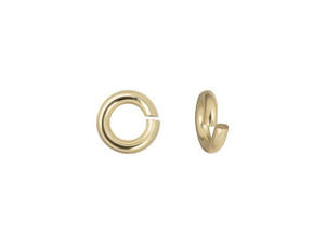 Gold-Filled 14K/20 Open Jump Ring 0.020 x .120 inches (0.5 x 3.0mm)