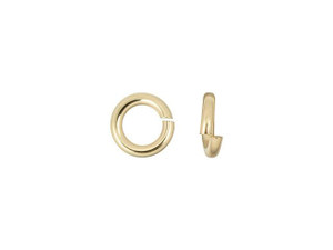 9.75x6.5mm Gold-Filled 14K/20 Oval Jump Ring, 16 gauge
