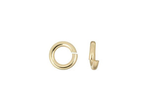 Rose Gold-Filled 14K/20 4mm Open Jump Ring 20 Gauge