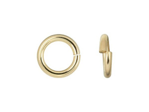 Gold-Filled 14K/20 6mm 18 Gauge Precision Cut Jump Ring Gold-Filled 14K/20 6mm 18 Gauge Precision Cut Jump Ring