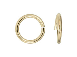 Gold-Filled 14K/20 8mm 18 Gauge Precision Cut Jump Ring Gold-Filled 14K/20 8mm 18 Gauge Precision Cut Jump Ring