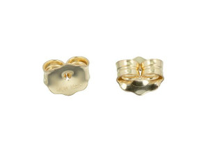 Wholesale Brass Bullet Clutch Earring Backs 