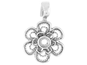 Artbeads Sterling Silver Filigree Flower Pendant Artbeads Sterling Silver Filigree Flower Pendant