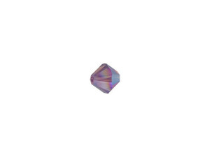 PRESTIGE Crystal Components 5328 4mm Bicone Bead Cyclamen Opal Shimmer PRESTIGE Crystal Components 5328 4mm Bicone Bead Cyclamen Opal Shimmer