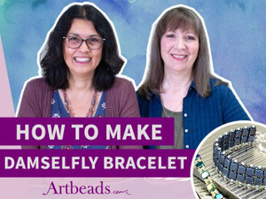 Live: How to Make a Beaded CzechMates Tile Bead Bracelet Live: How to Make a Beaded CzechMates Tile Bead Bracelet