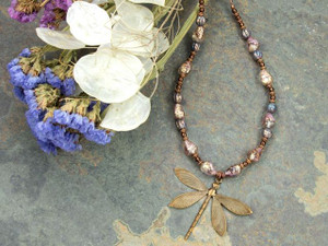 Dragonfly Hollow Necklace Tutorial Dragonfly Hollow Necklace Tutorial