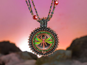 Dragonfly Island Necklace Tutorial Dragonfly Island Necklace Tutorial